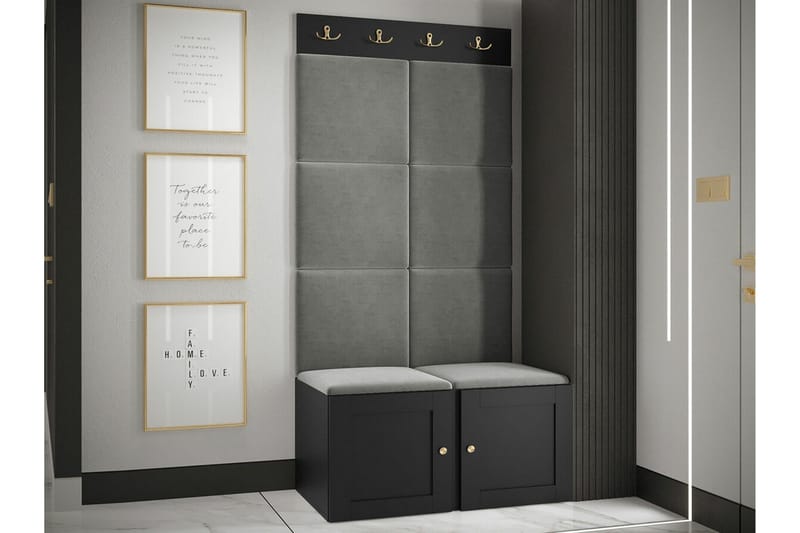 Dunvegan Highboard Black - Förvaring - Skåp - Förvaringsskåp