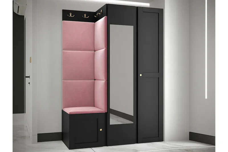 Dunvegan Highboard Black - Förvaring - Skåp - Förvaringsskåp