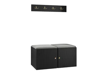 Dunvegan Highboard Black - Förvaring - Skåp - Förvaringsskåp
