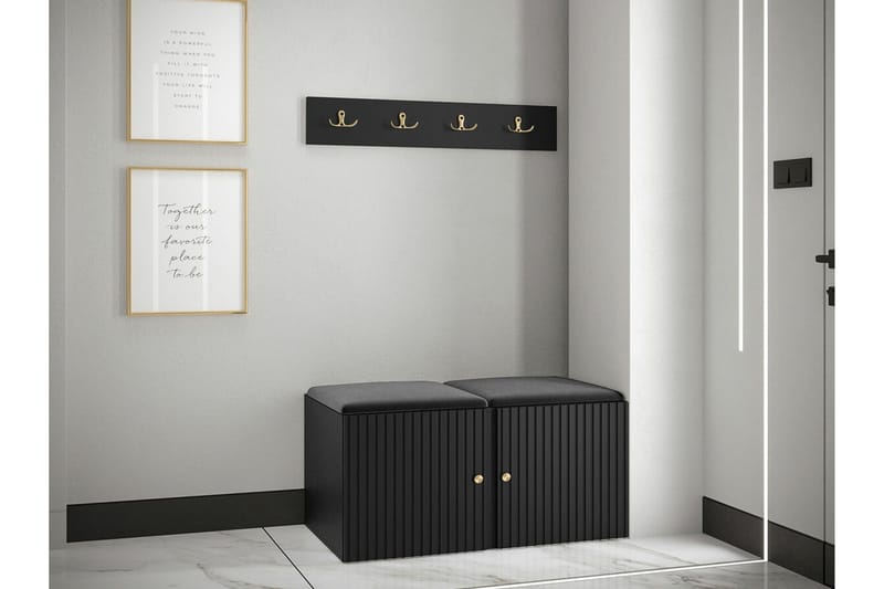 Dunvegan Highboard Black - Förvaring - Skåp - Förvaringsskåp