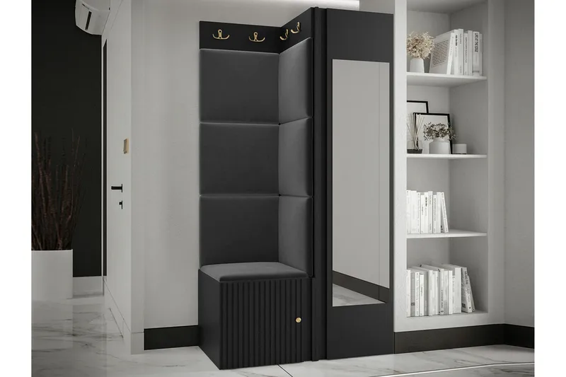 Dunvegan Highboard Black - Förvaring - Skåp - Förvaringsskåp