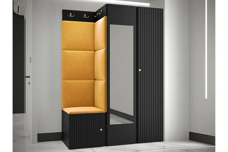 Dunvegan Highboard Black - Förvaring - Skåp - Förvaringsskåp