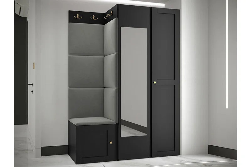 Dunvegan Highboard Black - Förvaring - Skåp - Förvaringsskåp