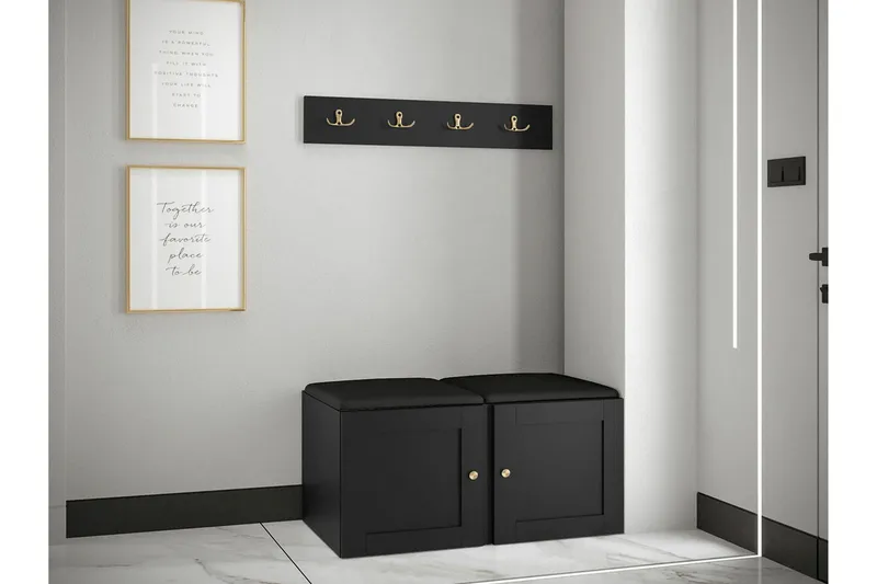 Dunvegan Highboard Black - Förvaring - Skåp - Förvaringsskåp