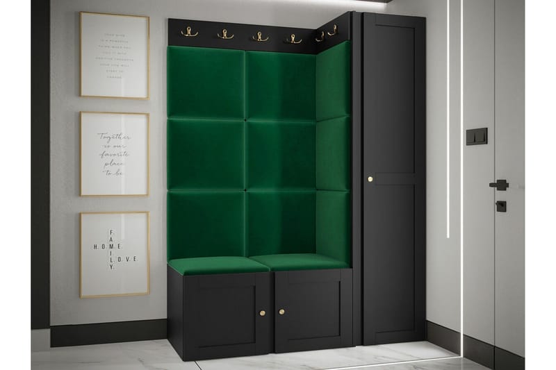 Dunvegan Highboard Black - Förvaring - Skåp - Förvaringsskåp