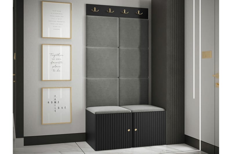 Dunvegan Highboard Black - Förvaring - Skåp - Förvaringsskåp