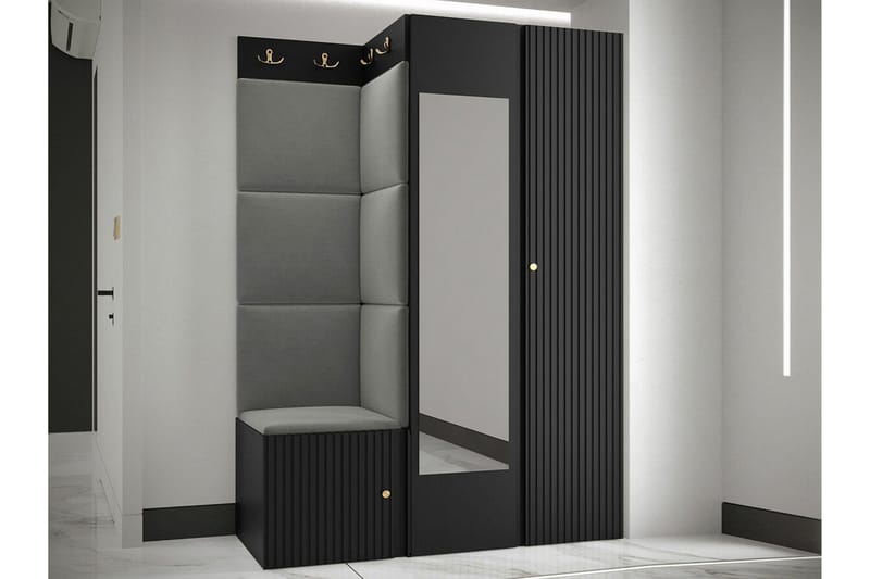 Dunvegan Highboard Black - Förvaring - Skåp - Förvaringsskåp