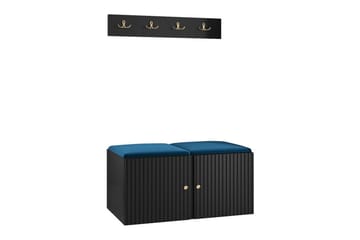Dunvegan Highboard Black - Förvaring - Skåp - Förvaringsskåp