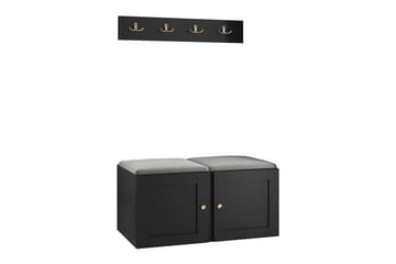 Dunvegan Highboard Black - Förvaring - Skåp - Förvaringsskåp