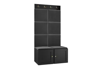 Dunvegan Highboard Black - Förvaring - Skåp - Förvaringsskåp