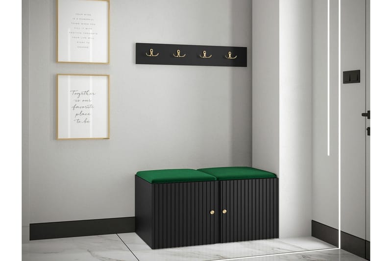 Dunvegan Highboard Black - Förvaring - Skåp - Förvaringsskåp