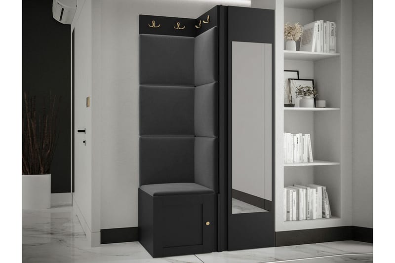 Dunvegan Highboard Black - Förvaring - Skåp - Förvaringsskåp