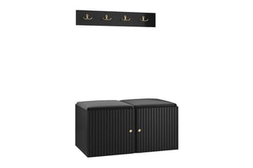 Dunvegan Highboard Black - Förvaring - Skåp - Förvaringsskåp