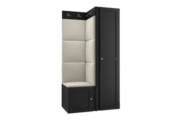 Dunvegan Highboard Black - Förvaring - Skåp - Förvaringsskåp