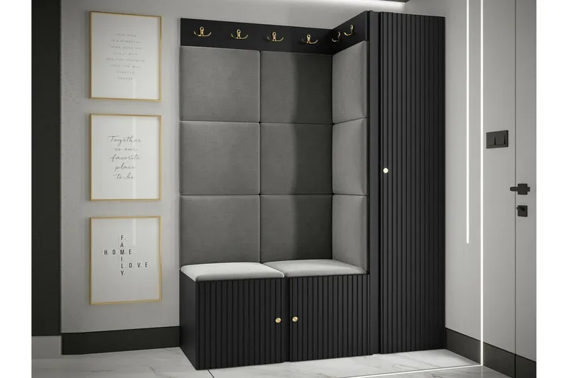 Dunvegan Highboard Black - Förvaring - Skåp - Förvaringsskåp