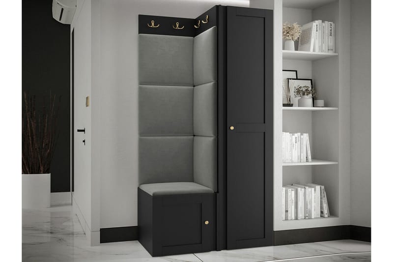 Dunvegan Highboard Black - Förvaring - Skåp - Förvaringsskåp