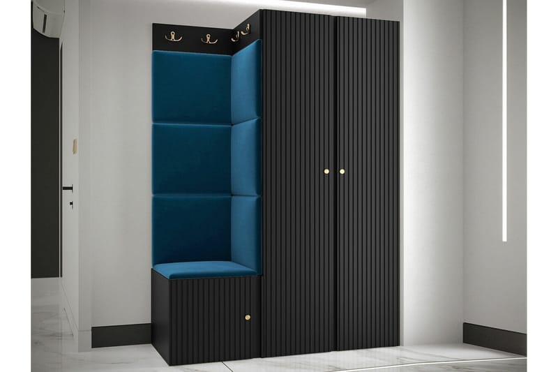 Dunvegan Highboard Black - Förvaring - Skåp - Förvaringsskåp