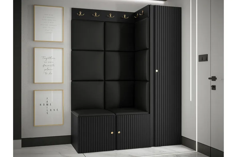 Dunvegan Highboard Black - Förvaring - Skåp - Förvaringsskåp