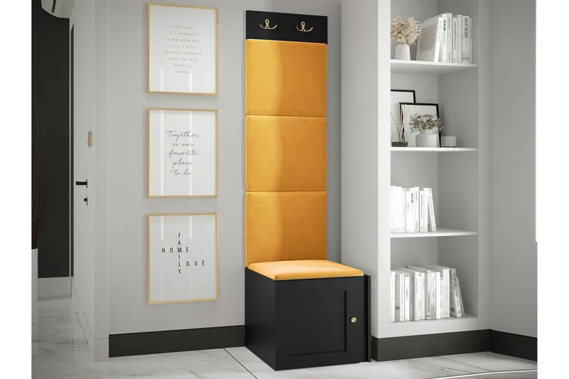 Dunvegan Highboard Black - Förvaring - Skåp - Förvaringsskåp