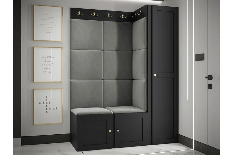 Dunvegan Highboard Black - Förvaring - Skåp - Förvaringsskåp