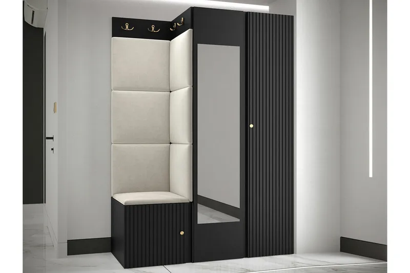 Dunvegan Highboard Black - Förvaring - Skåp - Förvaringsskåp