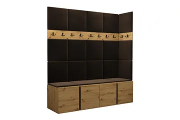 Dunvegan Highboard - Brun - Förvaring - Skåp - Förvaringsskåp