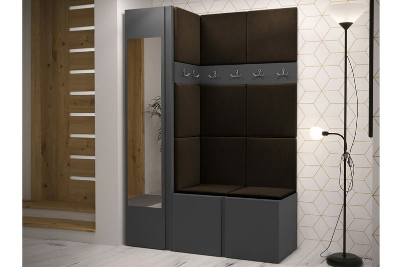 Dunvegan Highboard - Brun - Förvaring - Skåp - Förvaringsskåp