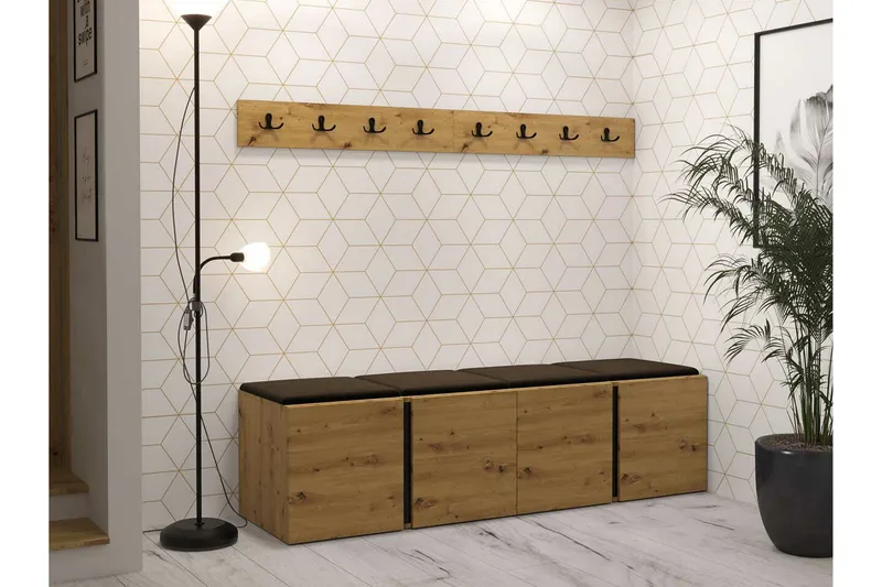 Dunvegan Highboard - Brun - Förvaring - Skåp - Förvaringsskåp