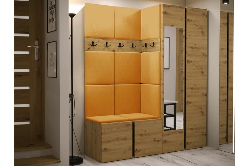 Dunvegan Highboard - Brun - Förvaring - Skåp - Förvaringsskåp