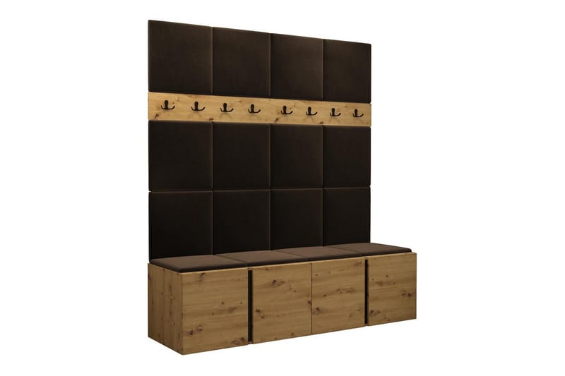 Dunvegan Highboard - Brun - Förvaring - Skåp - Förvaringsskåp