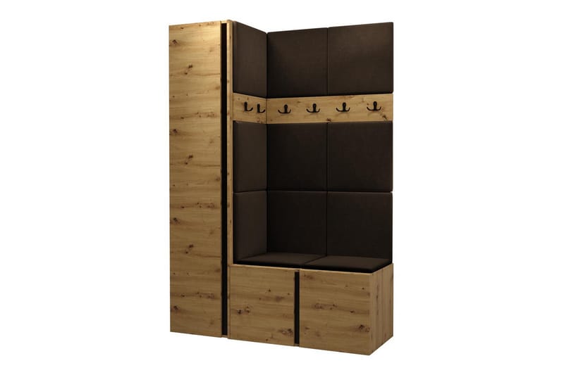 Dunvegan Highboard - Brun - Förvaring - Skåp - Förvaringsskåp