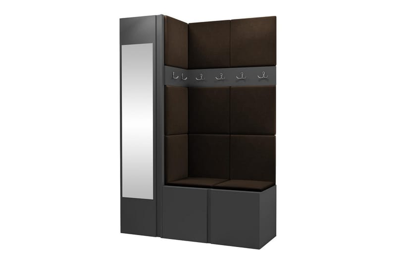 Dunvegan Highboard - Brun - Förvaring - Skåp - Förvaringsskåp