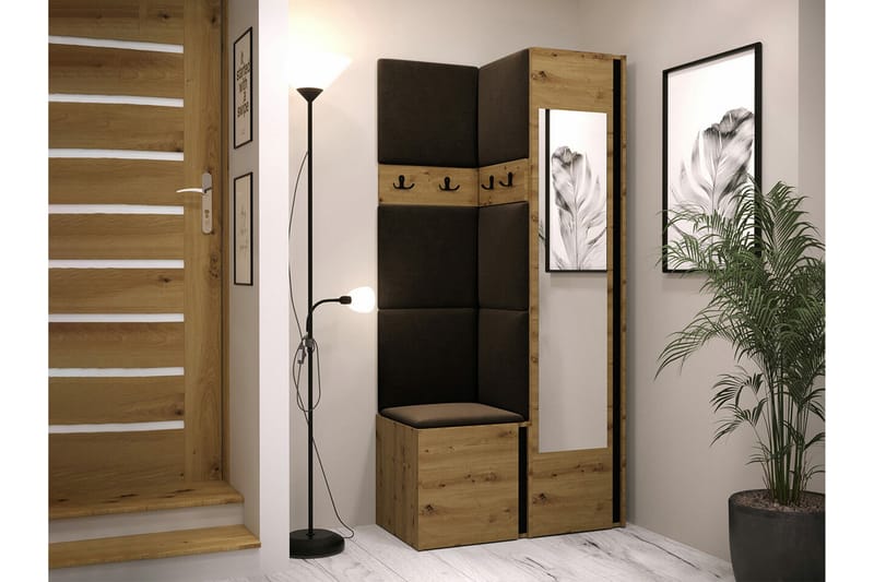 Dunvegan Highboard - Brun - Förvaring - Skåp - Förvaringsskåp