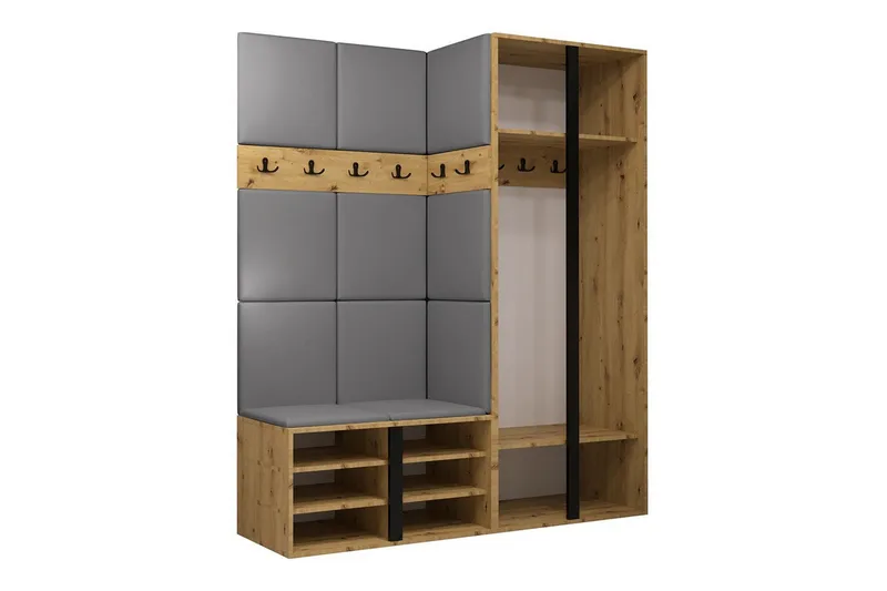 Dunvegan Highboard - Brun - Förvaring - Skåp - Förvaringsskåp