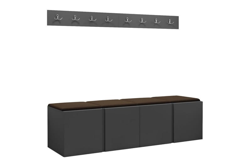 Dunvegan Highboard - Brun - Förvaring - Skåp - Förvaringsskåp