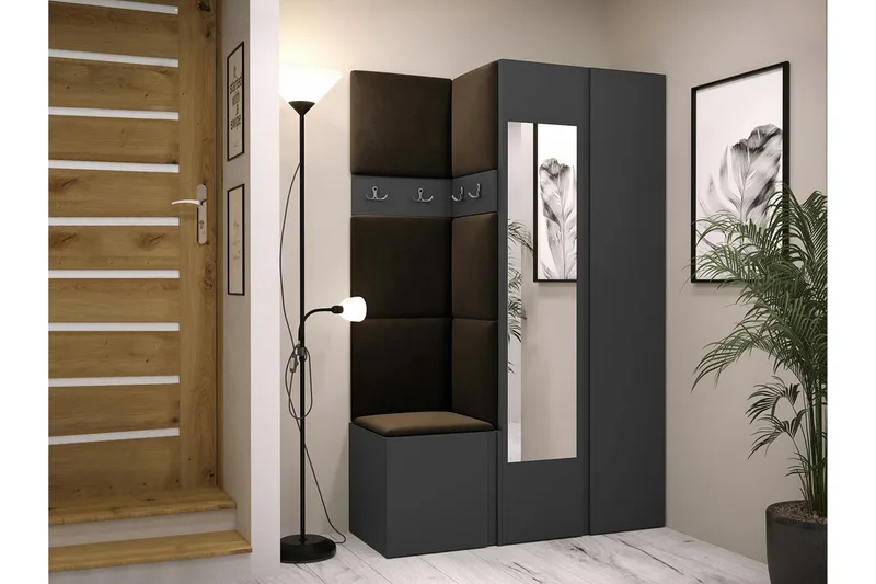 Dunvegan Highboard - Brun - Förvaring - Skåp - Förvaringsskåp