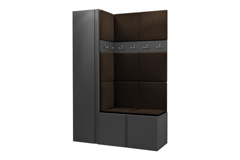 Dunvegan Highboard - Brun - Förvaring - Skåp - Förvaringsskåp