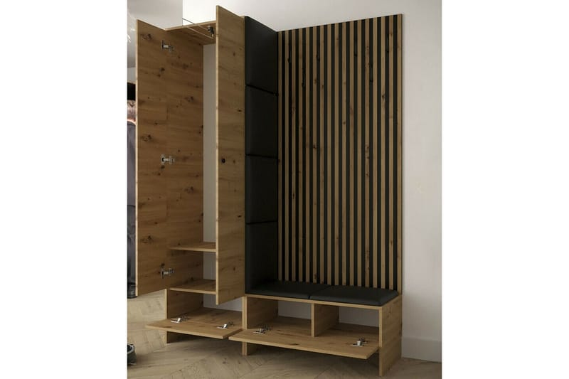 Dunvegan Highboard - Grå - Förvaring - Skåp - Förvaringsskåp