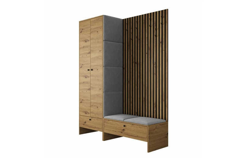 Dunvegan Highboard - Grå - Förvaring - Skåp - Förvaringsskåp