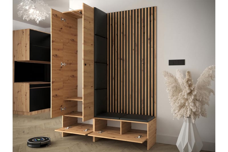 Dunvegan Highboard - Grön - Förvaring - Skåp - Förvaringsskåp