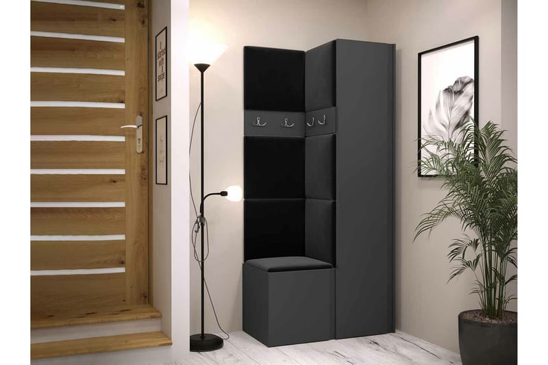 Dunvegan Highboard - Grafitgrå - Förvaring - Skåp - Förvaringsskåp