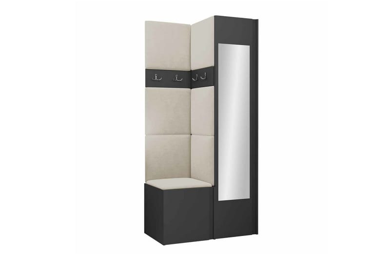 Dunvegan Highboard - Grafitgrå - Förvaring - Skåp - Förvaringsskåp