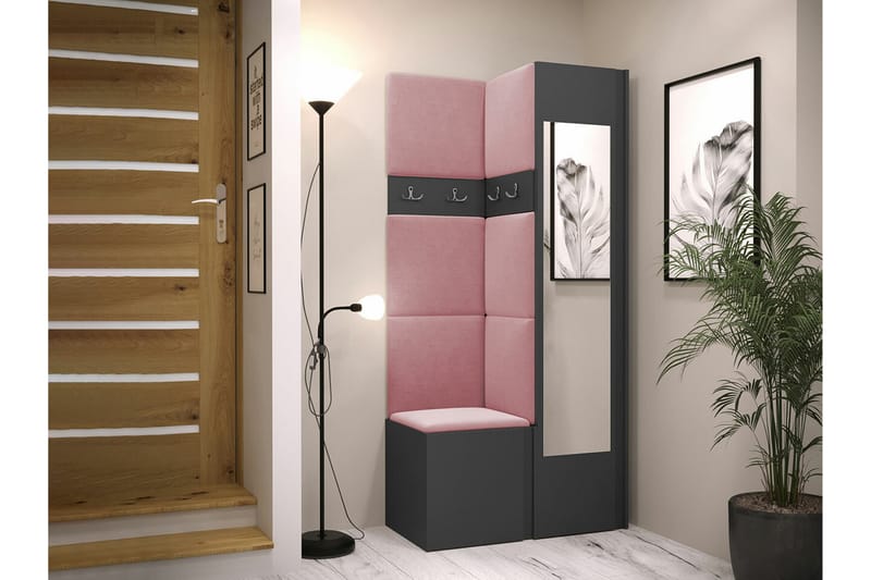 Dunvegan Highboard - Grafitgrå - Förvaring - Skåp - Förvaringsskåp