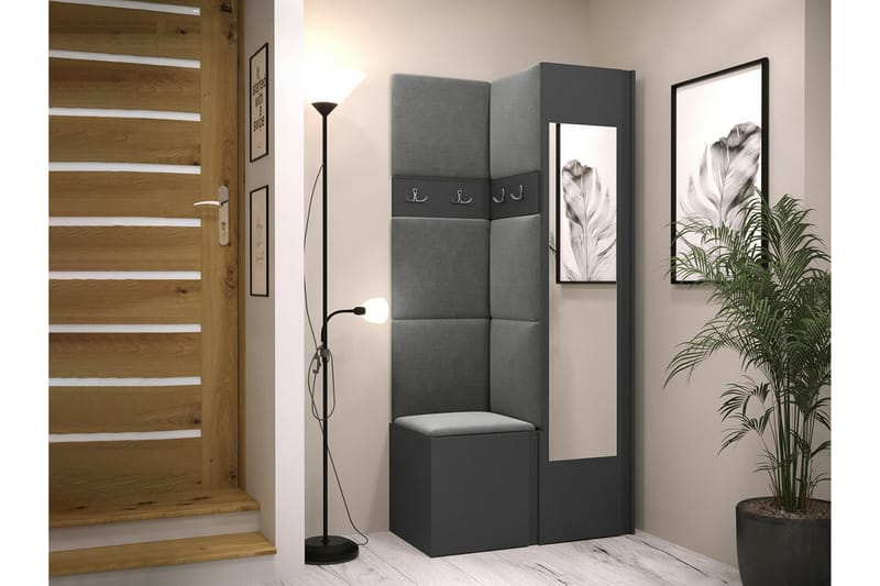 Dunvegan Highboard - Grafitgrå - Förvaring - Skåp - Förvaringsskåp