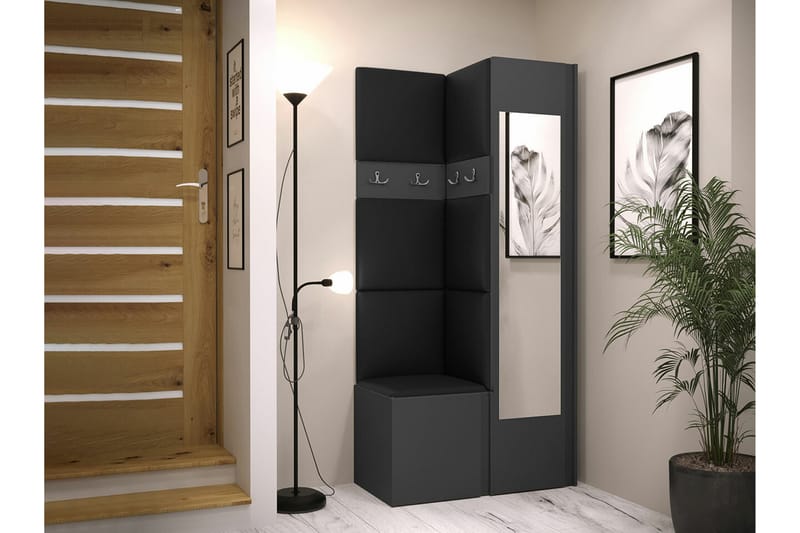 Dunvegan Highboard - Grafitgrå - Förvaring - Skåp - Förvaringsskåp