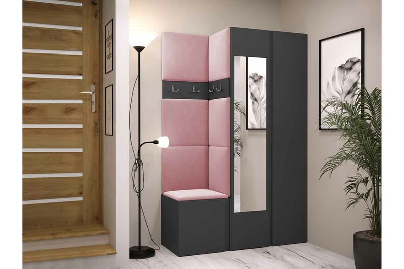 Dunvegan Highboard - Grafitgrå - Förvaring - Skåp - Förvaringsskåp