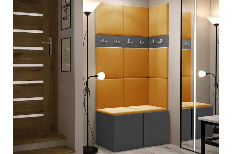 Dunvegan Highboard - Grafitgrå - Förvaring - Skåp - Förvaringsskåp