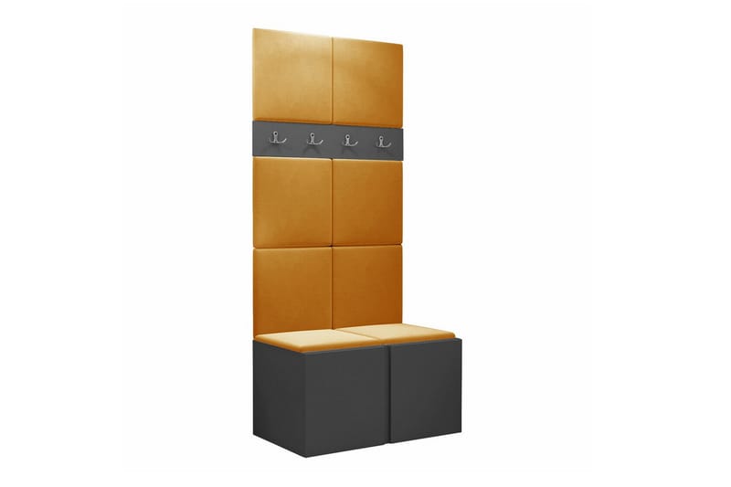 Dunvegan Highboard - Grafitgrå - Förvaring - Skåp - Förvaringsskåp
