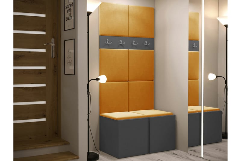 Dunvegan Highboard - Grafitgrå - Förvaring - Skåp - Förvaringsskåp