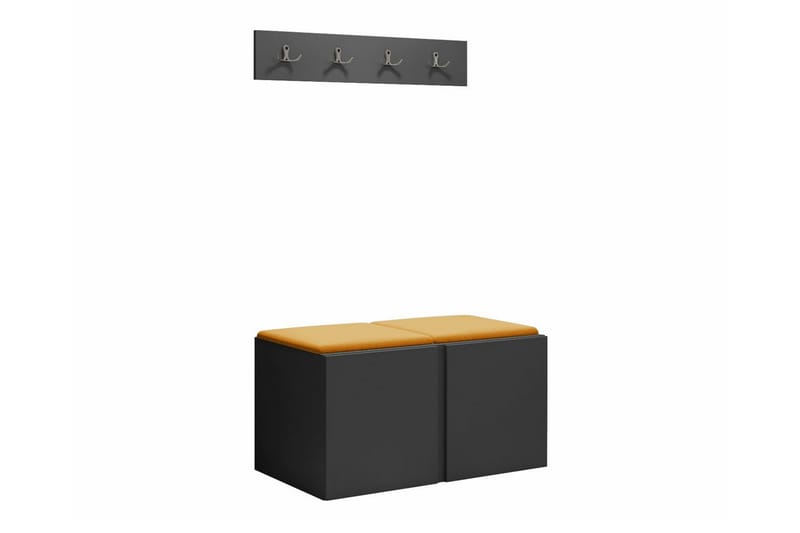 Dunvegan Highboard - Grafitgrå - Förvaring - Skåp - Förvaringsskåp
